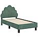 Struttura letto per bambini con testata Verde Mare 70 x 140 cm - Foto miniatura 4