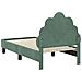Struttura letto per bambini con testata Verde Mare 70 x 140 cm - Foto miniatura 7