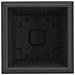 Vaso quadrato per fiori 6 pcs Nero 33 x 33 x 26 cm Plastica - Foto miniatura 7