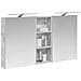 Set di Armadi da Bagno con lo scaffale 3 pcs 130 x 14,5 x 70 cm - Foto miniatura 3