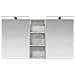 Set di Armadi da Bagno con lo scaffale 3 pcs 130 x 14,5 x 70 cm - Foto miniatura 6