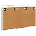 Set di Armadi da Bagno con lo scaffale 3 pcs 130 x 14,5 x 70 cm - Foto miniatura 9