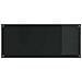 Schienale da cucina 2 pcs Nero 120 x 50 cm vetro temperato - Foto miniatura 4