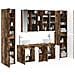 Set di mobili per il bagno 6 pcs Rovere Fumo - Foto miniatura 3