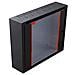 I-CASE EC-1230BK - Armadio Rack 19'' Flat a muro p. 30cm 12 unità sezione unica Nero - Foto miniatura 1