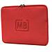Custodia in Neoprene per Macbook fino a 13" - Rosso - Foto miniatura 1
