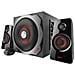 GXT38 Set Altoparlanti 2.1 Tytan Subwoofer Potenza di 60 Watt RMS Totali Colore Nero / Rosso  - Foto miniatura 1