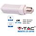 Lampadina Led E27 6w Pl Smd Tower Luce Fredda 6000k Vt-1926 4116 - Foto miniatura 1