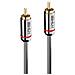 35340 Cavo Audio 2 M Rca Antracite (2m Digital Audio Cabel, Cromo - Line - Warranty: 120m) - Foto miniatura 1