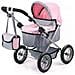 Passeggino Per Bambole Trendy Grigio E Rosa 13008aa - Foto miniatura 1