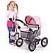Passeggino Per Bambole Trendy Grigio E Rosa 13008aa - Foto miniatura 2