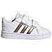 Ef0116 Grand Court I Sneakers Scarpe Neonato Primi Passi Baby Bianco 25 - Foto miniatura 2