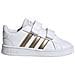 Ef0116 Grand Court I Sneakers Scarpe Neonato Primi Passi Baby Bianco 25 - Foto miniatura 1
