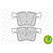 Kit Pastiglie Freno Fdb4394 - Foto miniatura 2