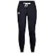 Jogger Rival Fleece Pantaloni Tuta, Donna, Nero / Bianco / Bianco (001), Lg - Foto miniatura 1
