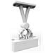 Esteso Viva Porta Fermo Holder Cattura Clip Bianco Caravan Motorhome Barca - Foto miniatura 4