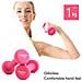 Prkned01k Set Di Pesi Con Manubri, 2 Pezzi, 1 Kg, Rosa - Foto miniatura 6
