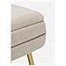 Panca Contenitore Pavlina Beige 80x38x42 Cm - Foto miniatura 3