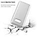 Custodia Compatibile Con Samsung Galaxy S8 In Argento Metallico - Coperchio Protettivo In Silicone Tpu Flessibile - Foto miniatura 4