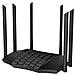Ac21 Router Wireless Gigabit Ethernet Dual-band (2.4 Ghz / 5 Ghz) 4g Nero - Foto miniatura 1