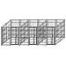 3 Box Per Cani Uniti Con Zincatura A Caldo In Rete Ciascuno Da 200x200x Altezza 180 Cm - Foto miniatura 1