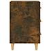 Comodino Rovere Fumo 40x40x66 Cm In Legno Multistrato - Foto miniatura 4