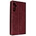 Custodia Per Samsung Galaxy A34 5g Con Portafoglio E Chiusura Magnetica Bordeaux - Foto miniatura 1