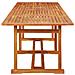 Set da Pranzo da Giardino 13 pz 280x90x75 cm Massello di Acacia - Foto miniatura 5