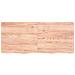 Piano Bagno Marrone 140x60x (2-4) cm Legno Massello Trattato - Foto miniatura 3