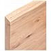 Piano Bagno Marrone 140x60x (2-4) cm Legno Massello Trattato - Foto miniatura 5
