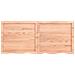 Piano Bagno Marrone 140x60x (2-4) cm Legno Massello Trattato - Foto miniatura 7