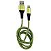 Lc-power Kabel Usb-lightning-1m-7 1m Black/green,usb A Auf Lightning (lc-c-usb-lightning-1m-7) - Foto miniatura 1