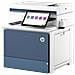 Color Laserjet Enterprise Flow Stampante Multifunzione 5800zf, Stampa, Copia, Scansione, Fax, Alimentatore Automatico - Foto miniatura 4