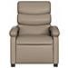 Poltrona Reclinabile Cappuccino In Similpelle - Foto miniatura 2