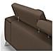 Fusion Divano 3 Sedute In Tessuto Smacchiabile T05 Marrone - Foto miniatura 4