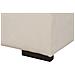 Ottomana Velluto Beige 80 X 80 Cm Lungo - Foto miniatura 2