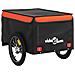 Rimorchio Da Bici Nero E Arancione 45 Kg In Ferro - Foto miniatura 7