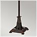 Piantana Tiffany Maybeck Acciaio Bronzo Valiant 2 Luci E27 - Foto miniatura 2