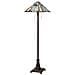 Piantana Tiffany Maybeck Acciaio Bronzo Valiant 2 Luci E27 - Foto miniatura 1
