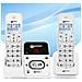 Telefono Doppio Cordless Senior Amplidect 295-2 Segreteria Telefonica, Bianco - Foto miniatura 5