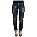 Jeans Denim Casual Da Donna Slim Fit In Cotone Blu - W26 - Foto miniatura 1
