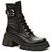 Black Casual Closed Booties Stivaletti Sintetico E Tessile Scarpe Donna Nero Eu 41, 848071/05-01 - Foto miniatura 1