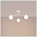 Lampadario Astral 3 Bianco Sl. 1659 - Minimalista Lampadario Bianco 29x62x62 Cm - Foto miniatura 4