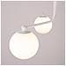 Lampadario Astral 3 Bianco Sl. 1659 - Minimalista Lampadario Bianco 29x62x62 Cm - Foto miniatura 5