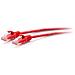 Cavo Patch Di Rete Ethernet Sottile Cat6a Antigroviglio, Non Schermato [utp] Da 3 M - Rosso (10ft [3m] Cat6a Sna - Foto miniatura 1