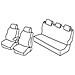 Set Coprisedili Superior - Nero/blu - Compatibile Per Volkswagen Polo 5p (09/09>09/17) Trendline, Family - Foto miniatura 1