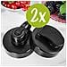 Design Smoothie Maker Mix & Go 0,6 L Frullatore per sportivi 300 W Acciaio inox - Foto miniatura 3