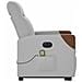 Poltrona Alzapersona Massaggi Elettrica Grigio Nuvola Tessuto - Foto miniatura 6