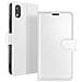 Custodia A Portafoglio Per Iphone Xr Con Funzione Supporto E Linguetta Magnetica, Bianco - Foto miniatura 1