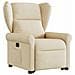 Poltrona Alzapersona Reclinabile Crema in Tessuto - Foto miniatura 3